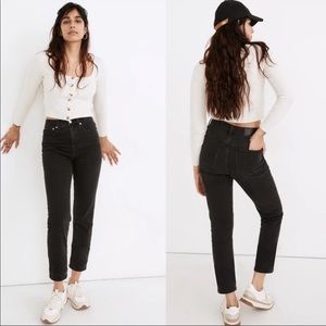 Madewell Classic Straight Jeans in Lunar Wash